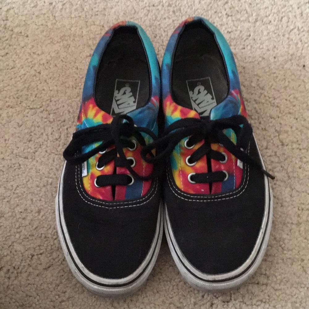 Tie dye vans